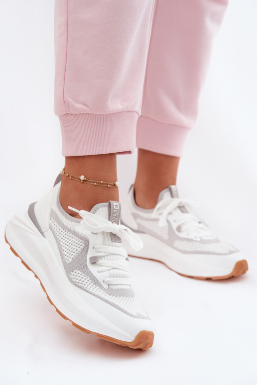 tenisky Dámske Big Star TT274570 HI-POLY SYSTEM biela farba