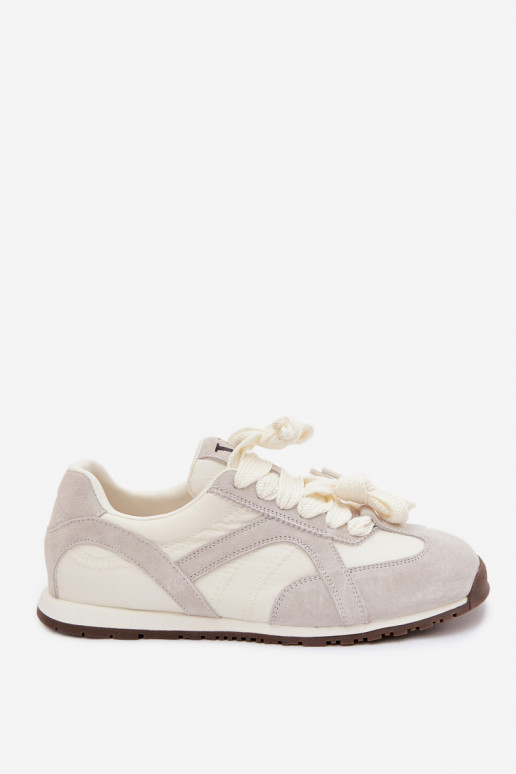 zo semišu Tenisky model obuvi Dámske Vinceza 86427 sivá