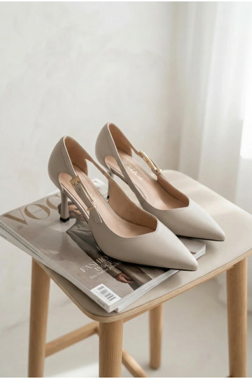 štekle S výrezmi I Złotą s prackami Vinceza 62288 sivá