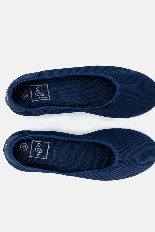 Tmavomodré detské baleríny Geneseo