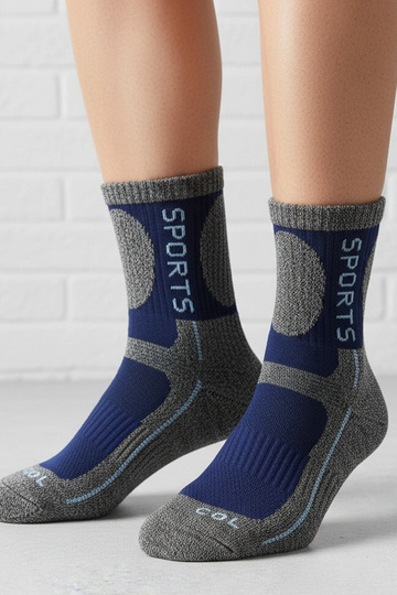 Sivé teplé ponožky s... 2