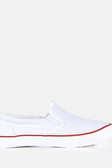 Biele detské tenisky bez...