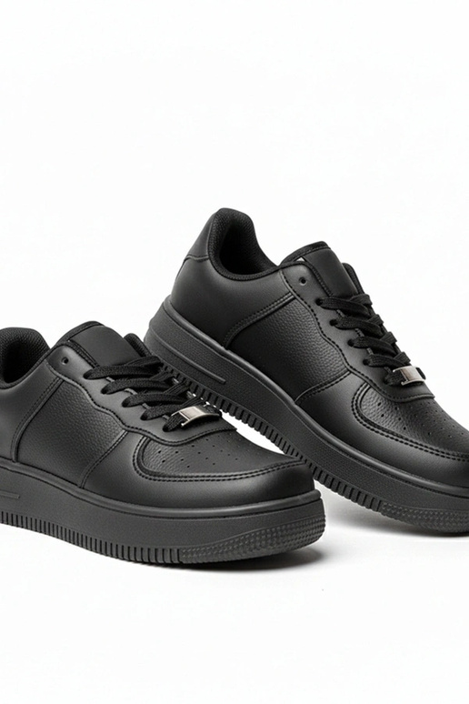 Čierne tenisky s platformou Brigitte