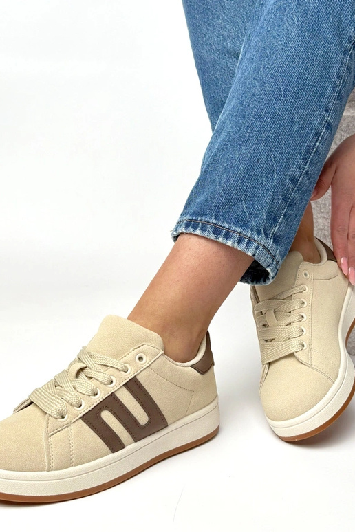 Pieskové každodenné tenisky Delphine