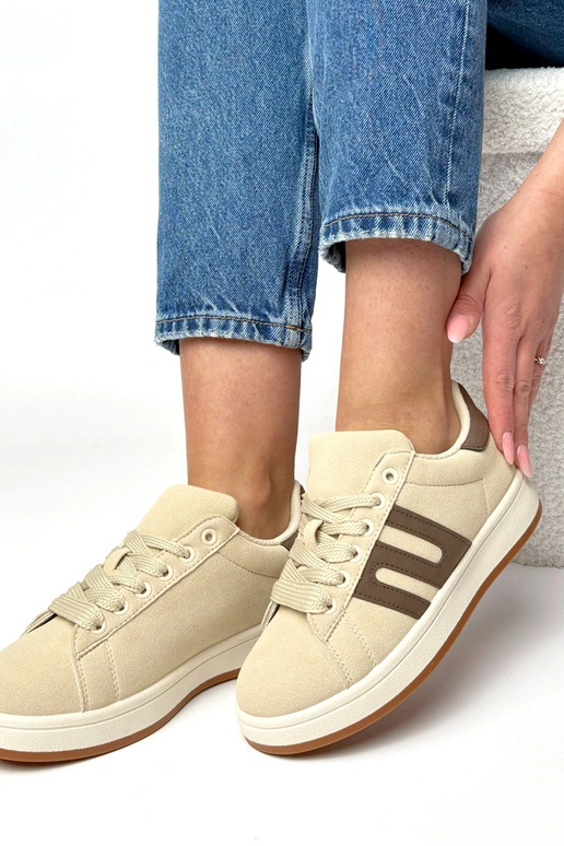 Pieskové každodenné tenisky Delphine