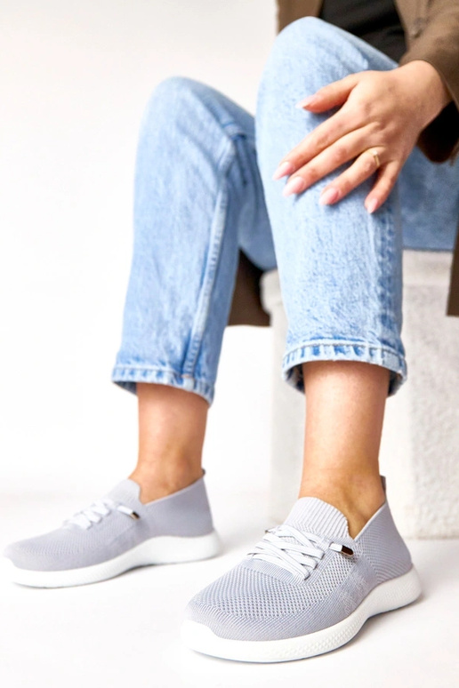 Sivé dámske športové tenisky Léa