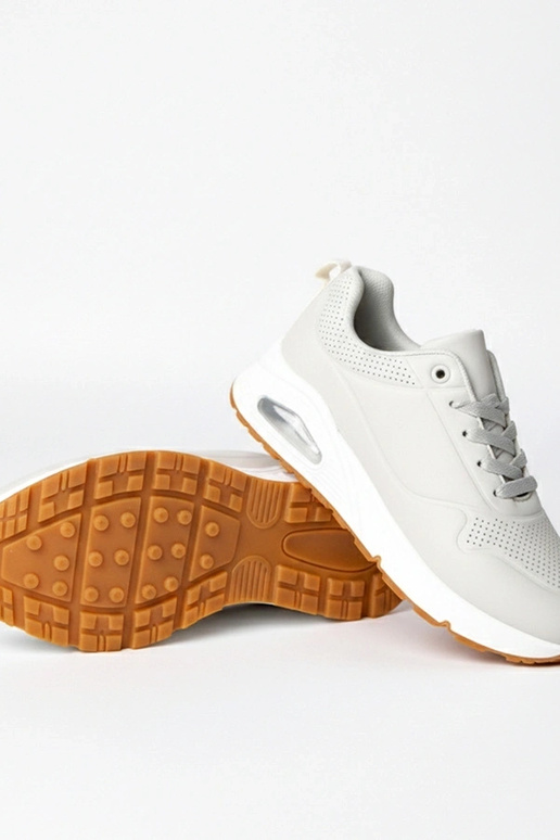 Šedé tenisky s hrubou podrážkou Sylvie