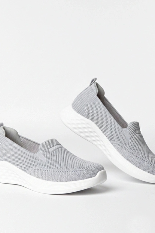 Sivé textilné tenisky Zoe