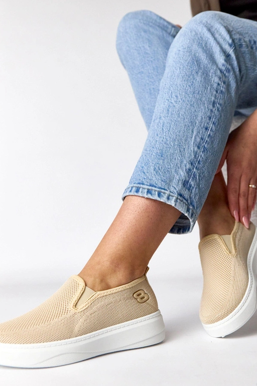 Pieskové textilné tenisky na...