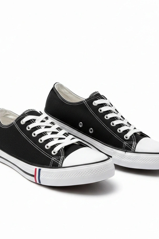 Čierne pánske klasické tenisky Victor