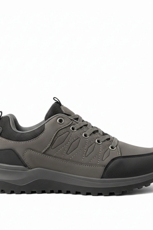 Šedé pánske tenisky Leo