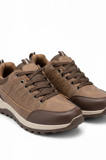 Hnedé pánske tenisky Leo 2