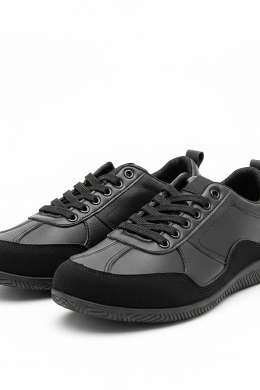 Čierne pánske tenisky Leon