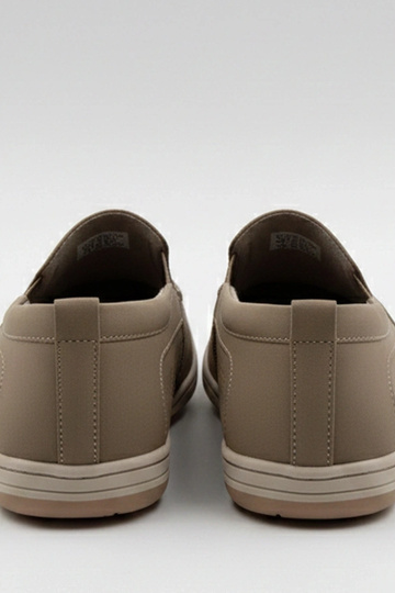 Hnedé perforované pánske... 2