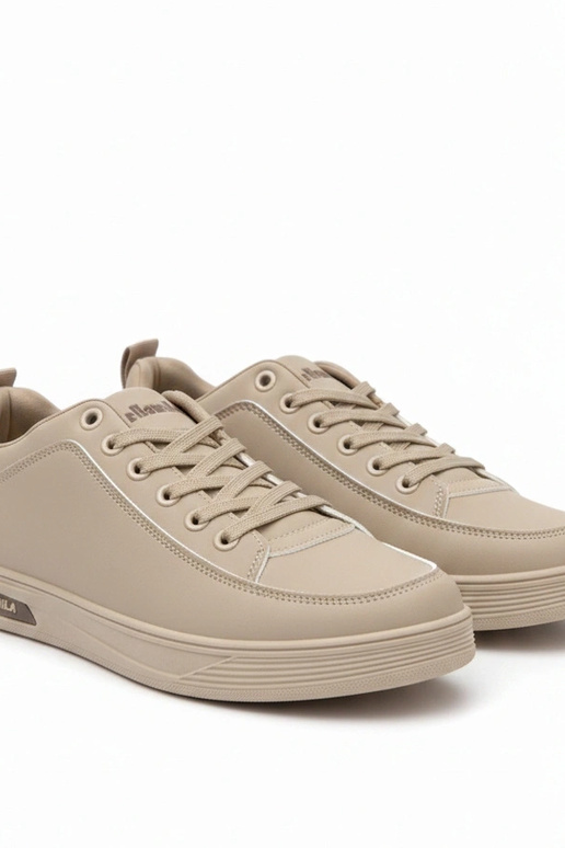 Pieskové pánske tenisky s elastickými...