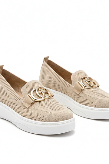 Pieskové textilné tenisky s...