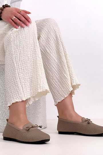 Tmavo pieskové textilné...