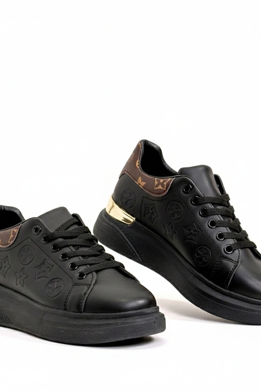 Čierne športové tenisky s viazaním...