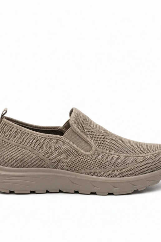 Hnedé pánske športové tenisky bez...