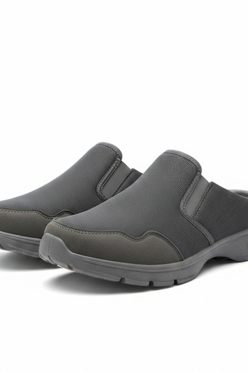 Sivé pánske nízke športové...