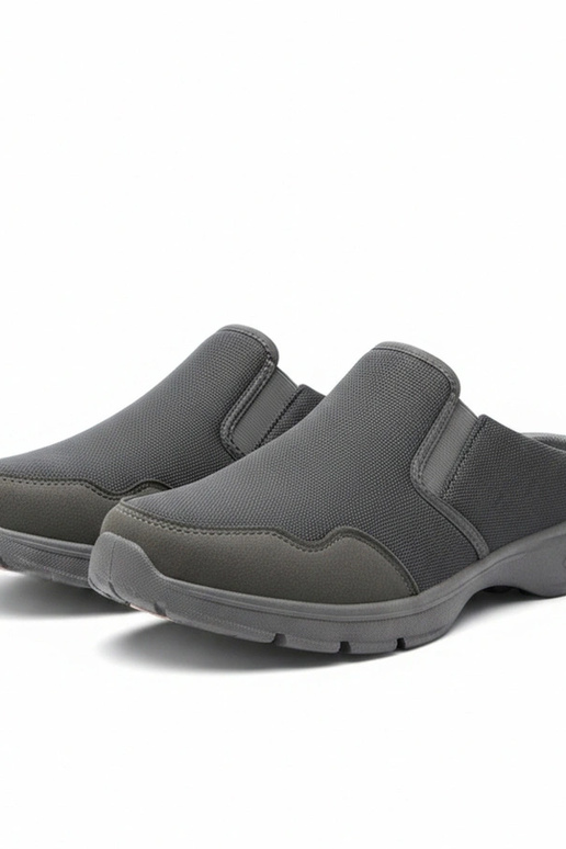 Sivé pánske nízke športové tenisky...