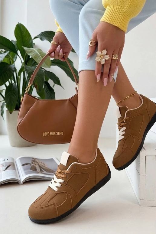 Hnedé dámske basketbalové tenisky...