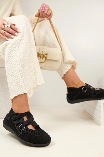 Čierne baleríny športového...