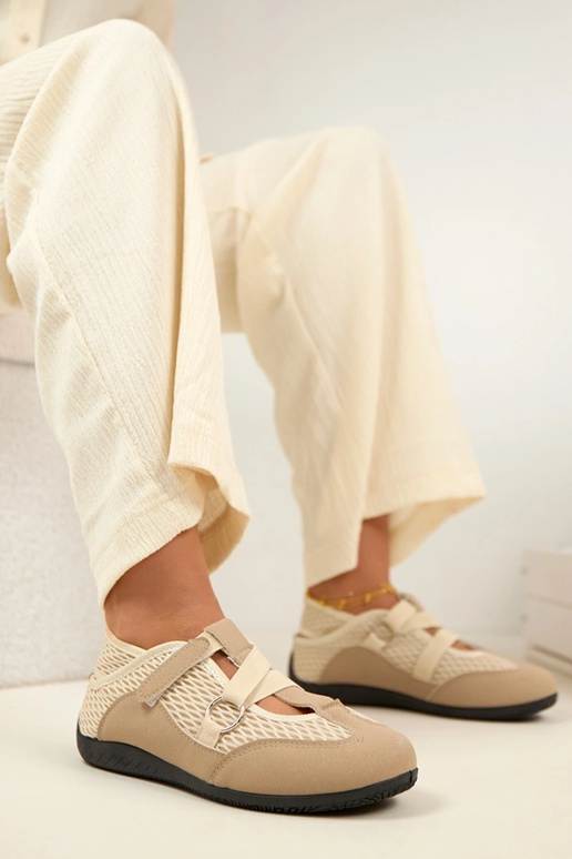 Pieskové baleríny športového štýlu...