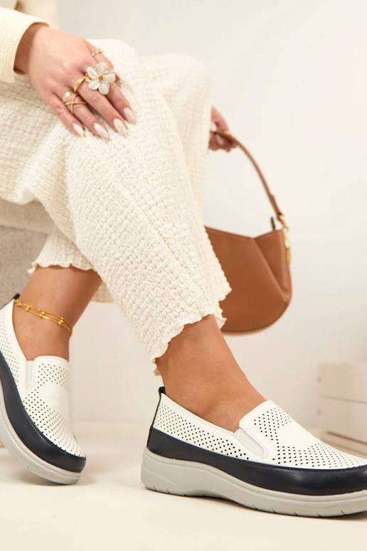 Biele tmavomodré priedušné vložiteľné...