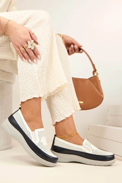 Biele tmavomodré priedušné vložiteľné...