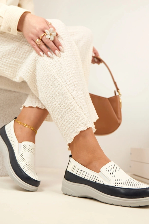 Biele tmavomodré priedušné vložiteľné...