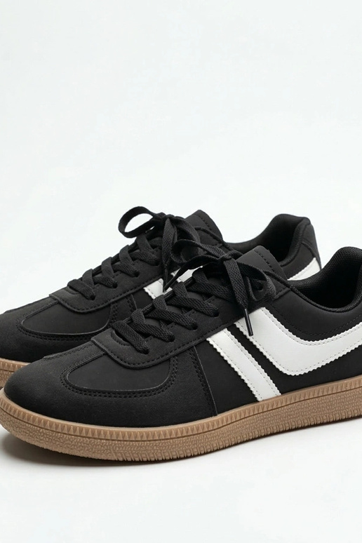 Čierne pánske tenisové topánky Saffron