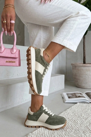 Zelené kožené topánky na... 2