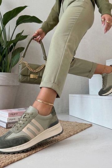 Zelené kožené topánky na... 2