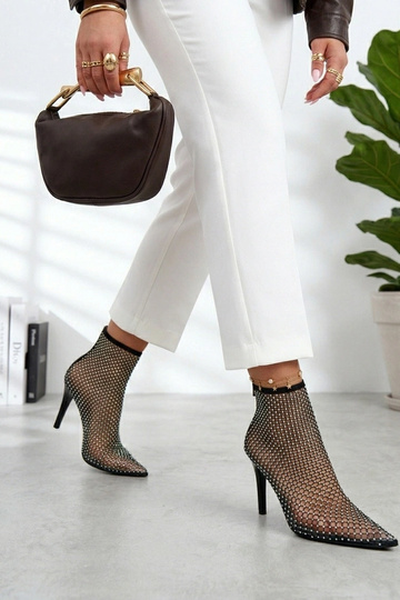 Čierne sieťované topánky na... 2