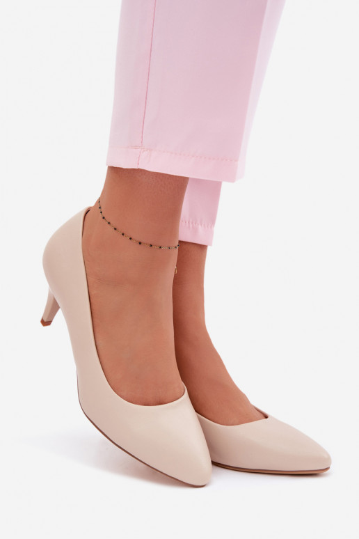 Topánky z eko kože Sergio Leone 1379 slonovina