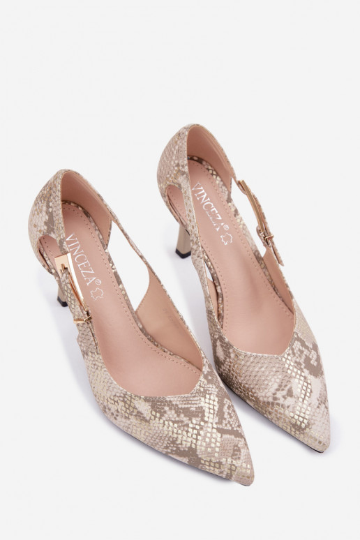 štekle S výrezmi I Złotą s prackami Vinceza 62288 hadie vzory