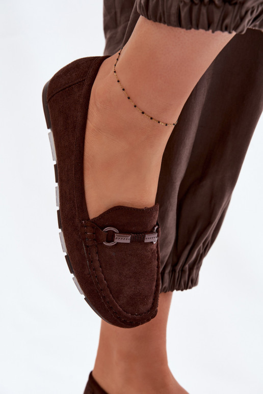 Mokasíny Dámsky byt CzekoladoIne Olisa