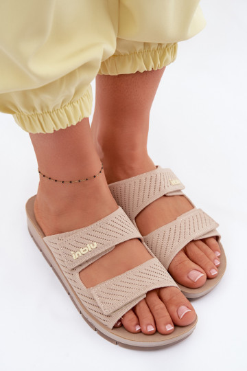 Dámske papuče INBLU AG000015 béžová 2