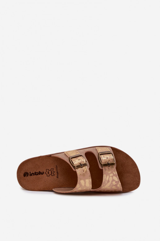 Dámske papuče s prackami Inblu CP000063 béžová