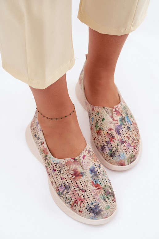 Prelamovaný semiš topánky Dámske Rôzne farby Eliva