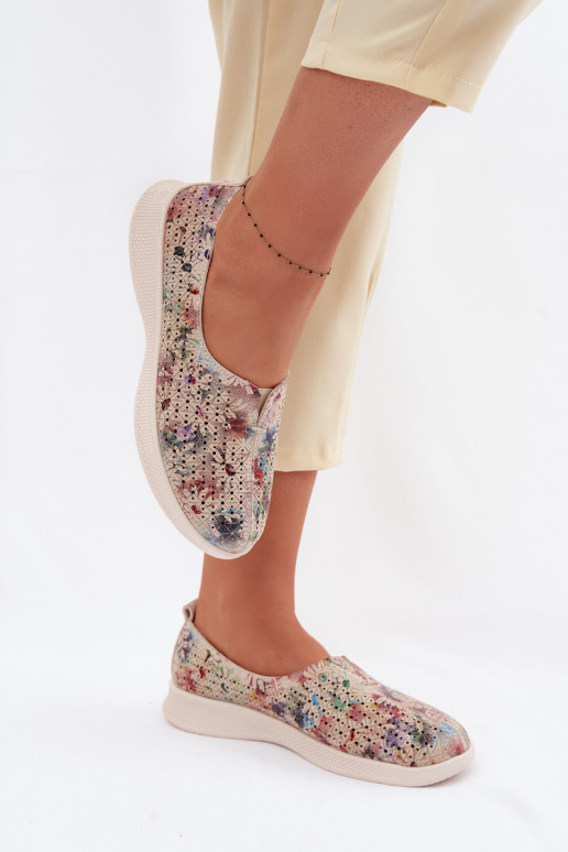 Prelamovaný semiš topánky Dámske Rôzne farby Eliva