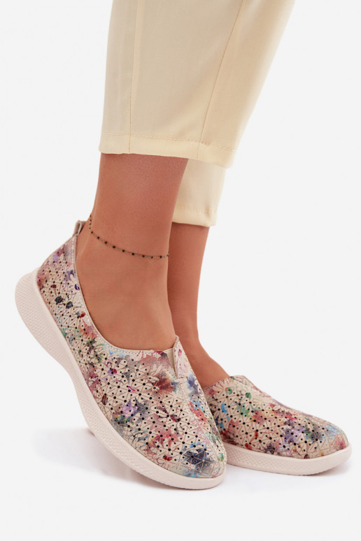 Prelamovaný semiš topánky Dámske Rôzne farby Eliva