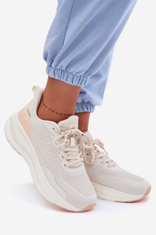 tenisky Dámske s platformou béžová Gelirae