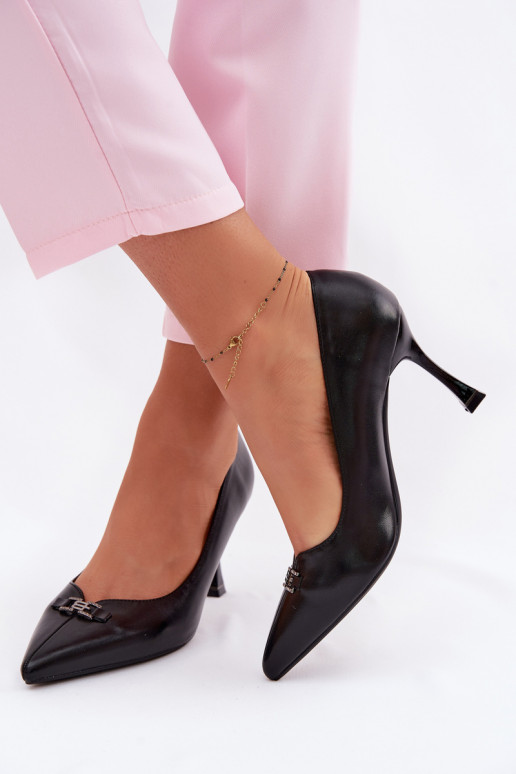 štekle S Ornatem Detalem Vinceza 62291 čierna