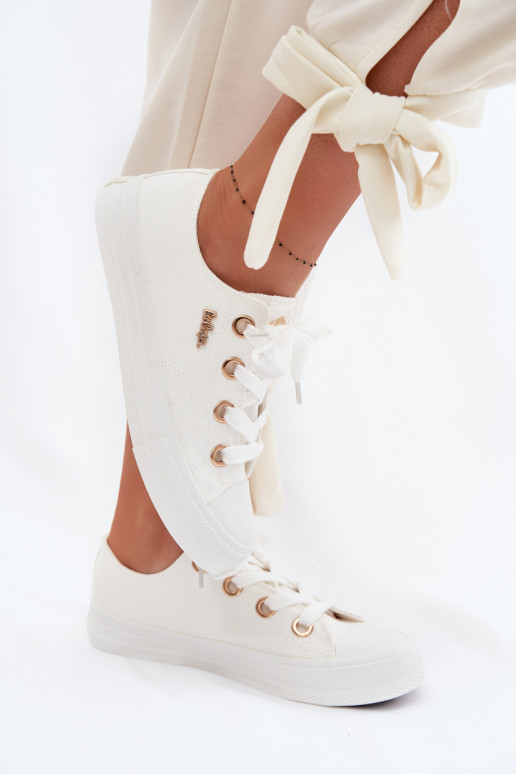 Bežná obuv Lee Cooper LCIN-26-02-4068 biela farba