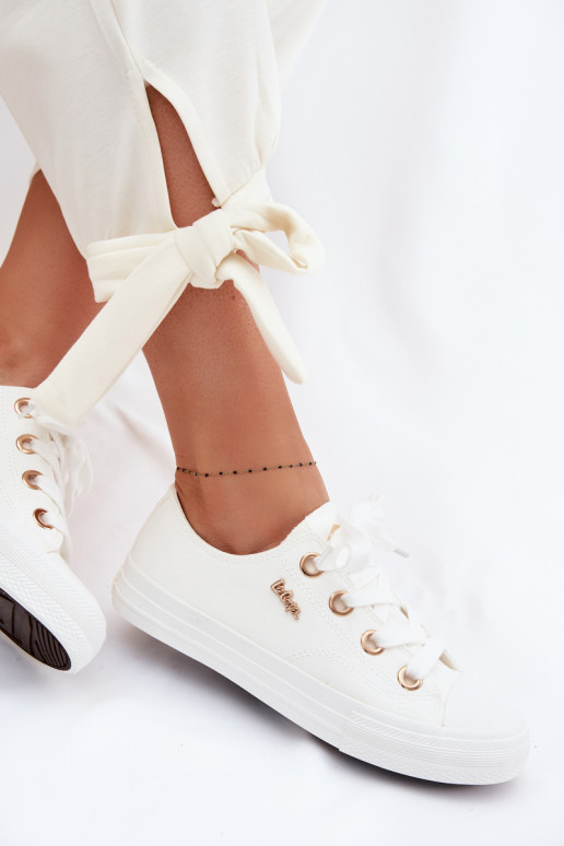 Bežná obuv Lee Cooper LCIN-26-02-4068 biela farba