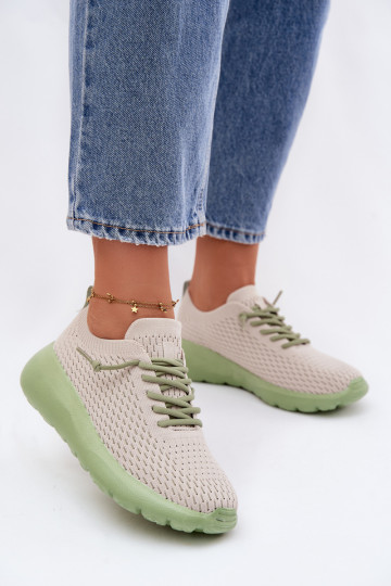 materiál tenisky Dámske béžová Helinae 2