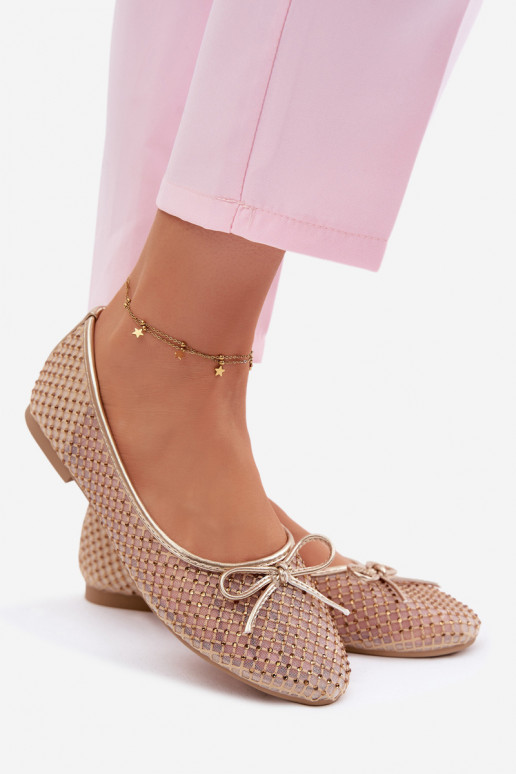 Sieťovina Balerínky S Dekoráciou Vinceza 62270 zlatej farby