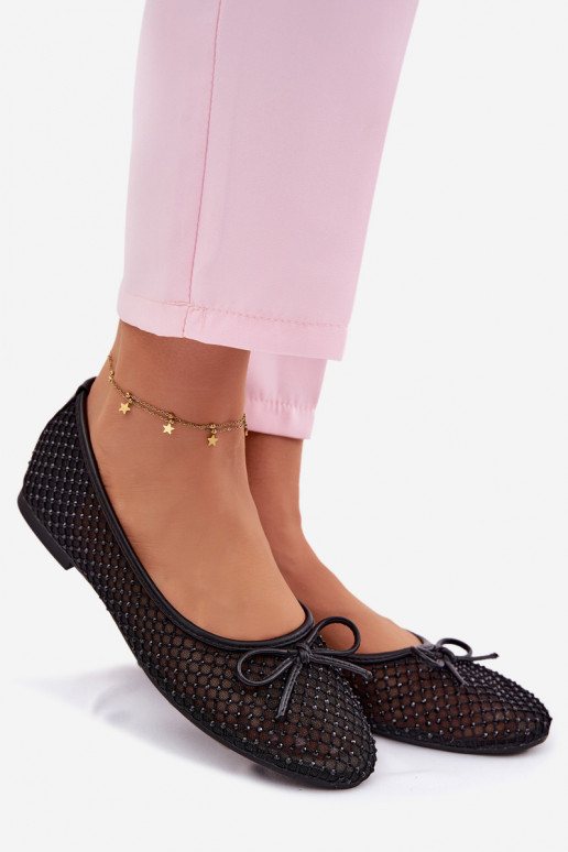 Sieťovina Balerínky S Dekoráciou Vinceza 62270 čierna